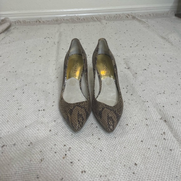 Michael Kors Snakeskin Heels - Picture 2 of 12